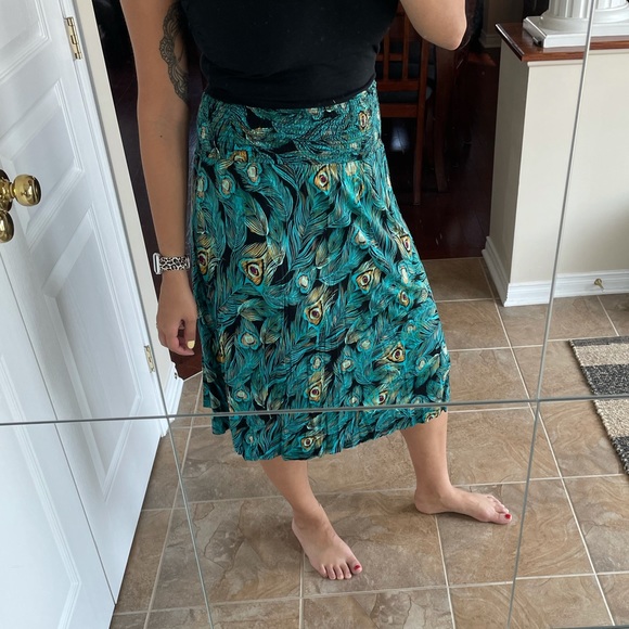 H&M peacock skirt 🦚 - Picture 4 of 4